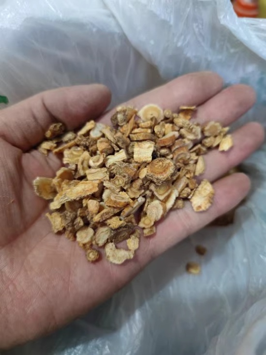 无硫南沙参片 Sulfur-free Adenophora root slice