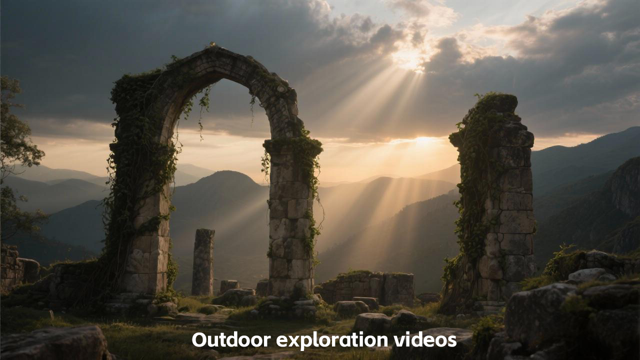 Outdoor exploration videos